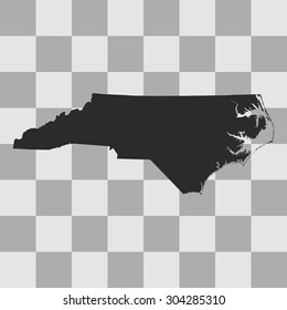 map of North Carolina