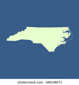 map of North Carolina