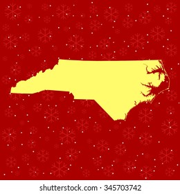 map of North Carolina