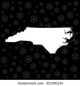 map of North Carolina