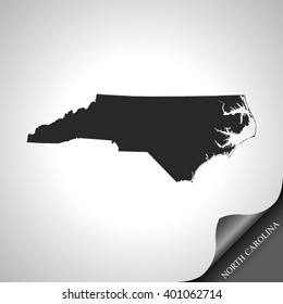 map of North Carolina