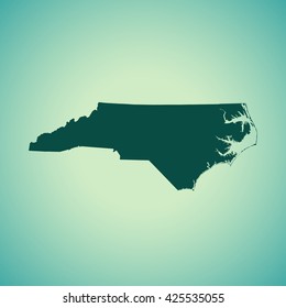 map of North Carolina