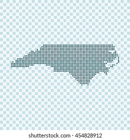 map of North Carolina