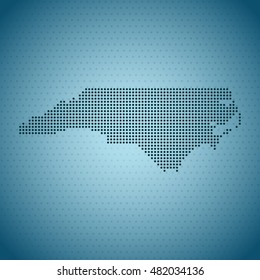 map of North Carolina