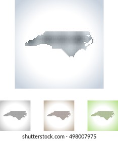 map of North Carolina