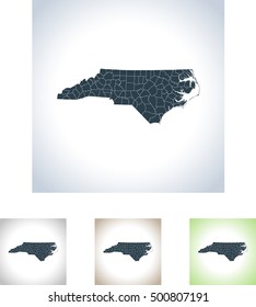 map of North Carolina