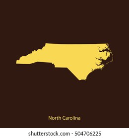 map of North Carolina