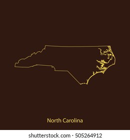 map of North Carolina