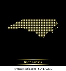 map of North Carolina