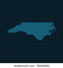 map of North Carolina