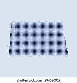 map of North Dakota