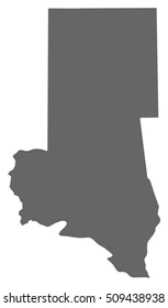 Map - North Darfur (Sudan)