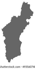 Map - North Hamgyong (North Korea)