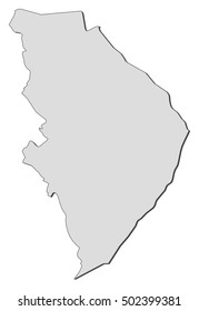 Map - North Karelia (Finland)