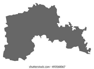Map - North Kazakhstan (Kazakhstan)