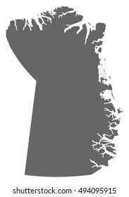 Map - Northeast Greenland National Park (Greenland)