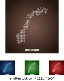 map of Norway