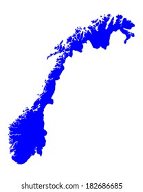 Map of Norway