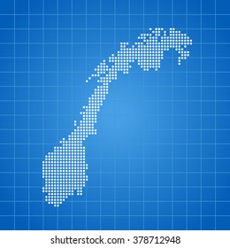 map of Norway
