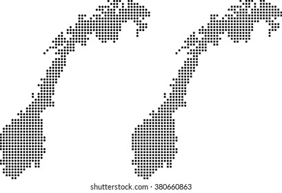 map of Norway