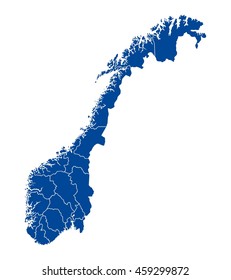 Map of Norway