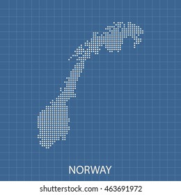 map of Norway