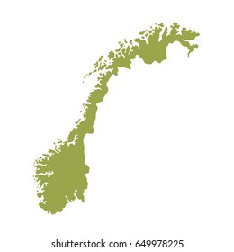 Map of Norway