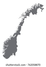 Map of Norway