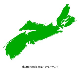 Map of Nova Scotia