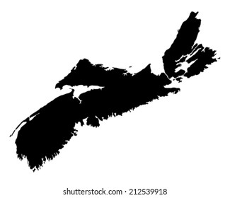 Map of Nova Scotia