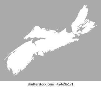 Map of Nova Scotia