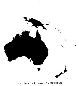 Map Of Oceania