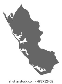 Map - Ogooue-Maritime (Gabon)
