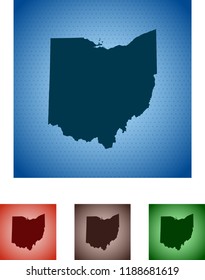 map of Ohio