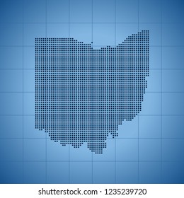 map of Ohio