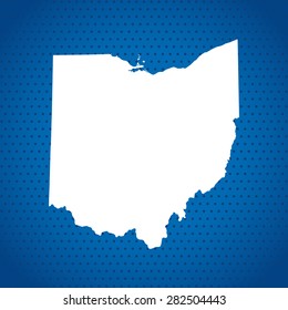 map of Ohio