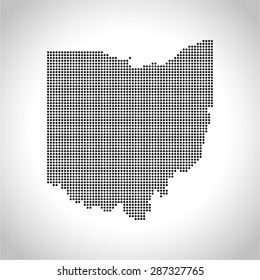 map of Ohio