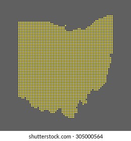 map of Ohio