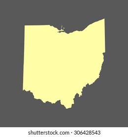 map of Ohio