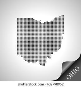 map of Ohio