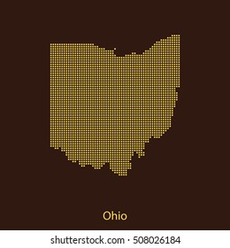 map of Ohio