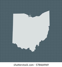 map of Ohio