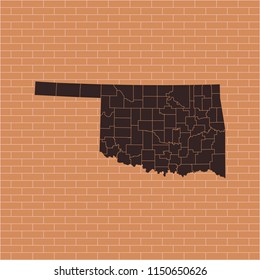 map of Oklahoma