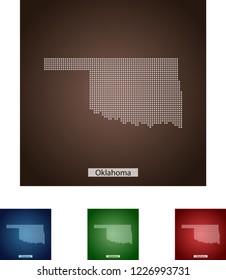 map of Oklahoma