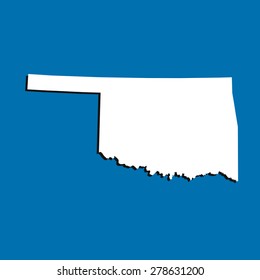 map of Oklahoma