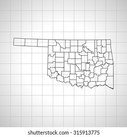 map of Oklahoma