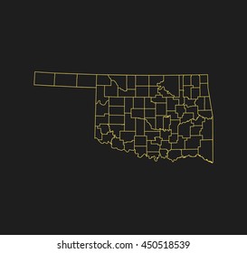map of Oklahoma