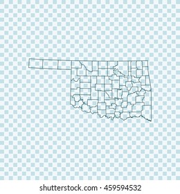map of Oklahoma