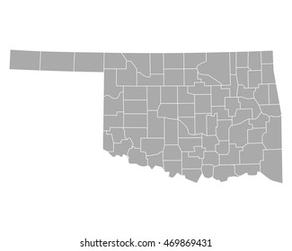 Map of Oklahoma