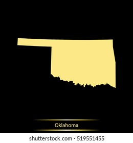 map of Oklahoma